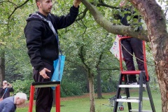 Appels plukken op Landgoed Bosch en Vaart